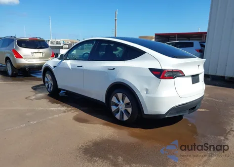 2021 Tesla Model Y Long Range Dual Motor All-Wheel Drive из США, поврежденный, VIN 5YJYGDEE8MF293745